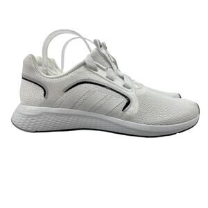 Adidas Womens 9 Running Shoes White Black Edge Lux Lace Up Low Trainer H03865